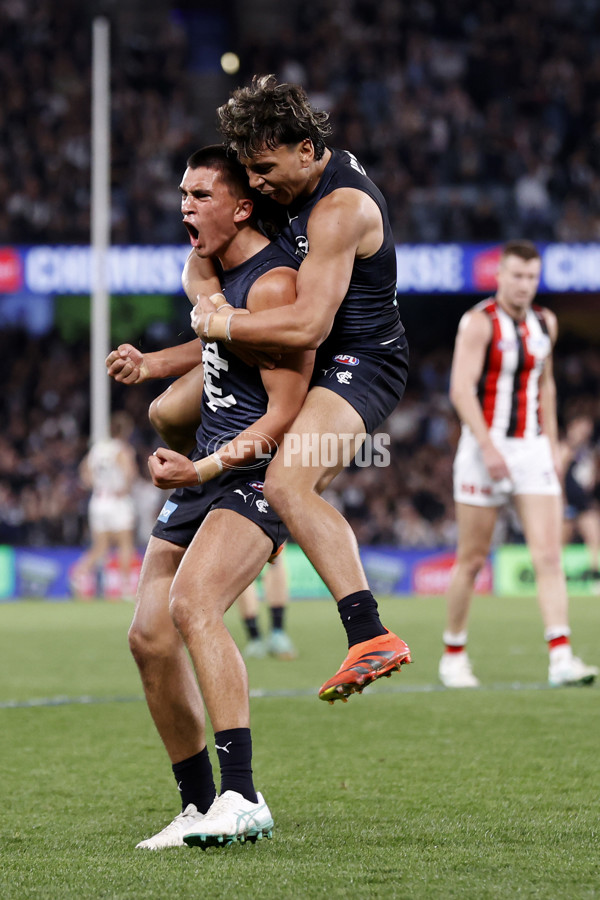 AFL 2024 Round 24 - Carlton v St Kilda - A-53397622