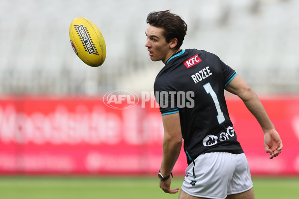 AFL 2024 Round 24 - Fremantle v Port Adelaide - A-53397630