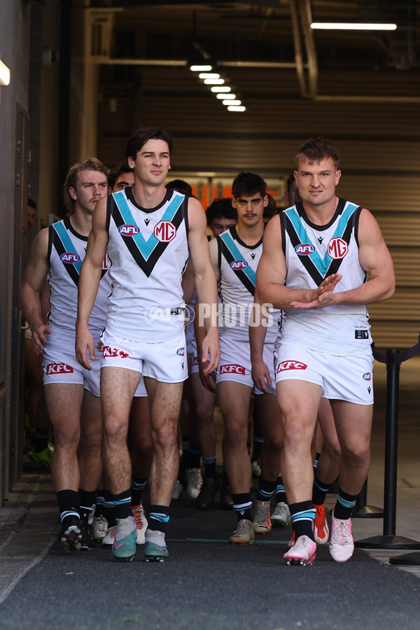 AFL 2024 Round 24 - Fremantle v Port Adelaide - A-53397634