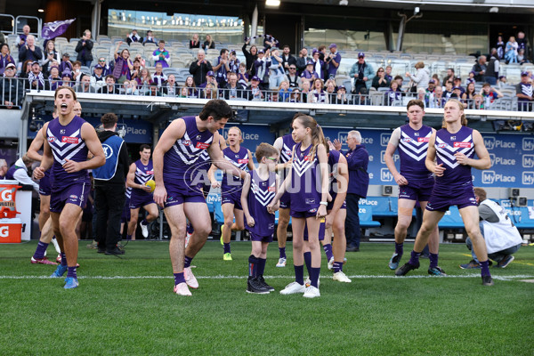 AFL 2024 Round 24 - Fremantle v Port Adelaide - A-53397639