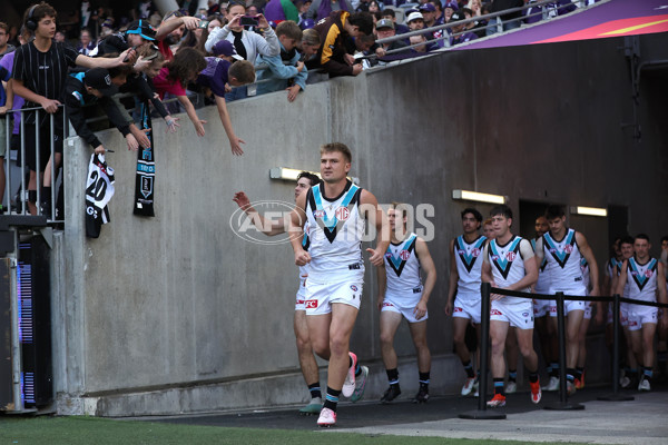 AFL 2024 Round 24 - Fremantle v Port Adelaide - A-53397647