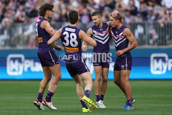 AFL 2024 Round 24 - Fremantle v Port Adelaide - A-53399730