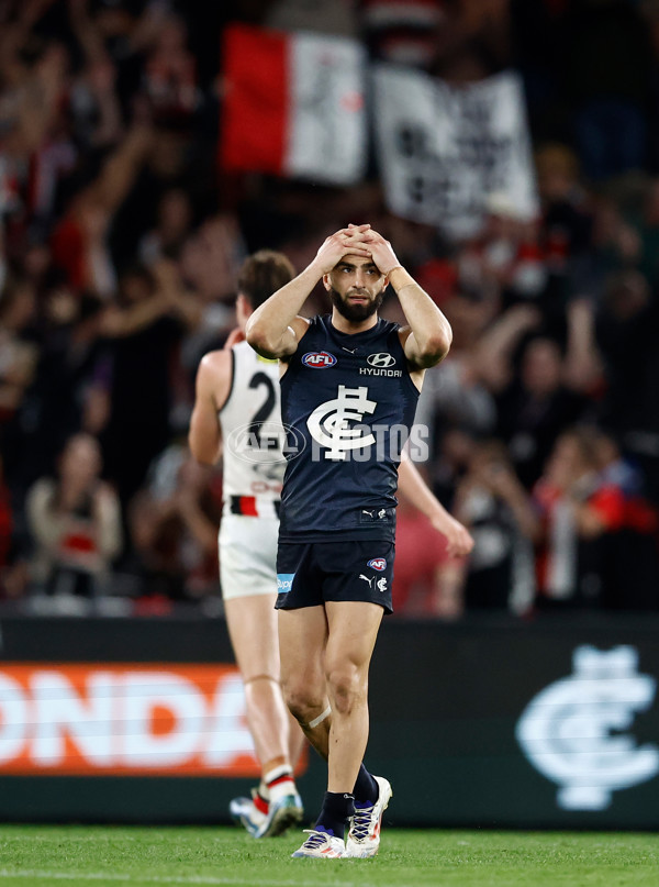 AFL 2024 Round 24 - Carlton v St Kilda - A-53399734