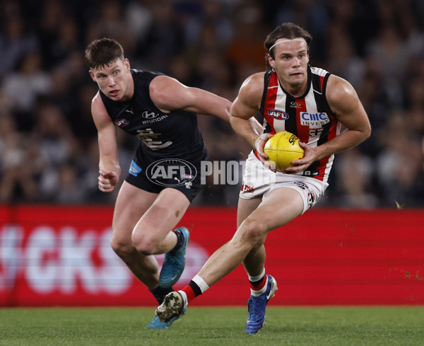 AFL 2024 Round 24 - Carlton v St Kilda - A-53399760