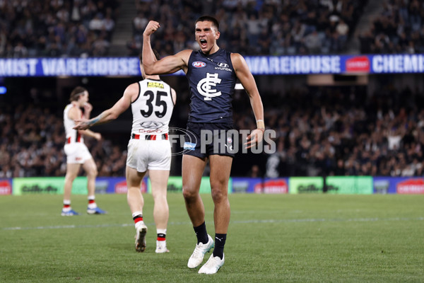 AFL 2024 Round 24 - Carlton v St Kilda - A-53399763