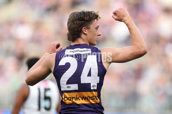 AFL 2024 Round 24 - Fremantle v Port Adelaide - A-53399777