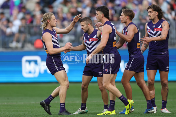 AFL 2024 Round 24 - Fremantle v Port Adelaide - A-53400135