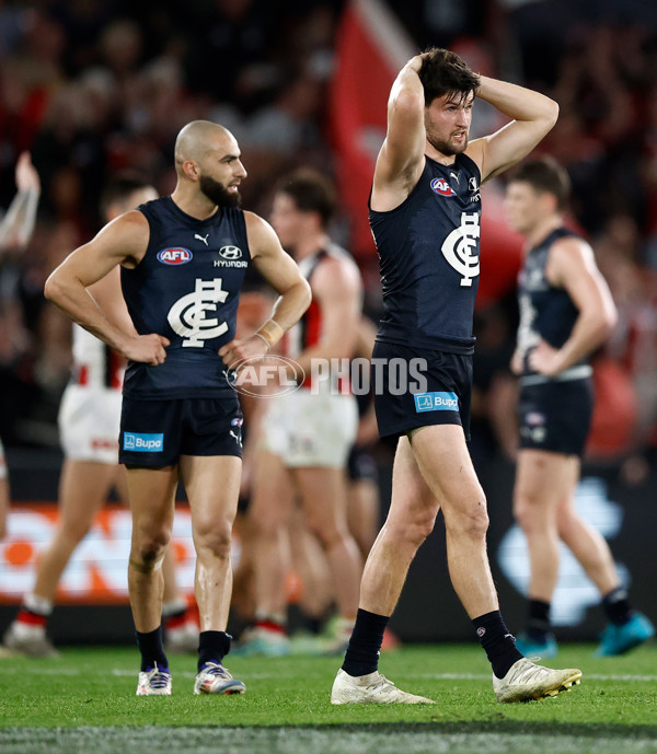 AFL 2024 Round 24 - Carlton v St Kilda - A-53400139