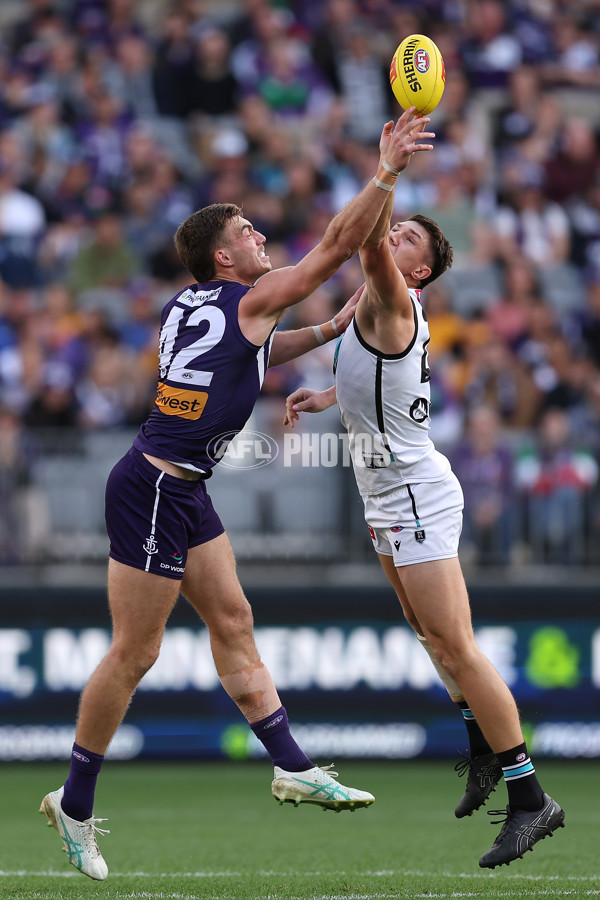 AFL 2024 Round 24 - Fremantle v Port Adelaide - A-53400151