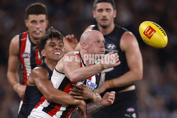 AFL 2024 Round 24 - Carlton v St Kilda - A-53400152