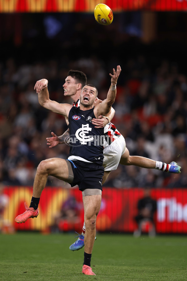 AFL 2024 Round 24 - Carlton v St Kilda - A-53400155