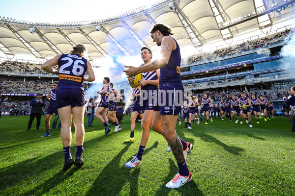 AFL 2024 Round 24 - Fremantle v Port Adelaide - A-53400190