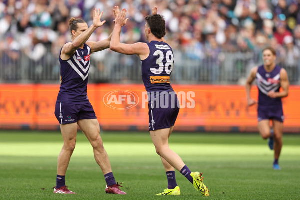 AFL 2024 Round 24 - Fremantle v Port Adelaide - A-53402340