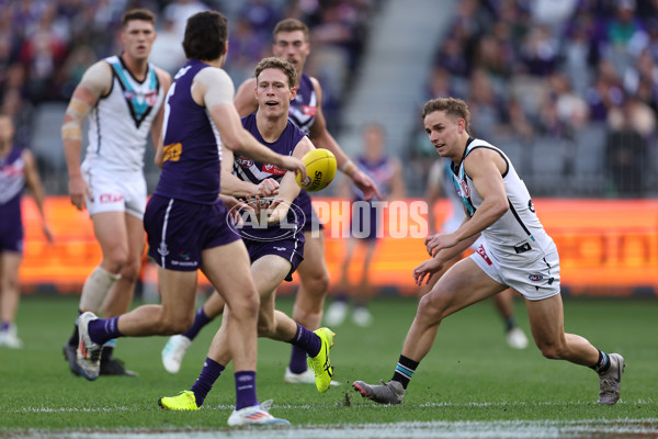 AFL 2024 Round 24 - Fremantle v Port Adelaide - A-53402352