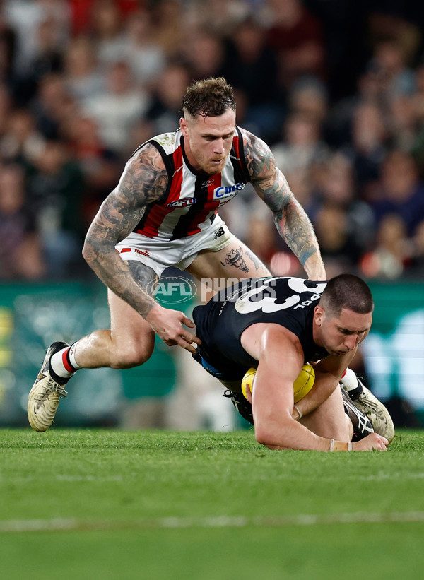 AFL 2024 Round 24 - Carlton v St Kilda - A-53402361