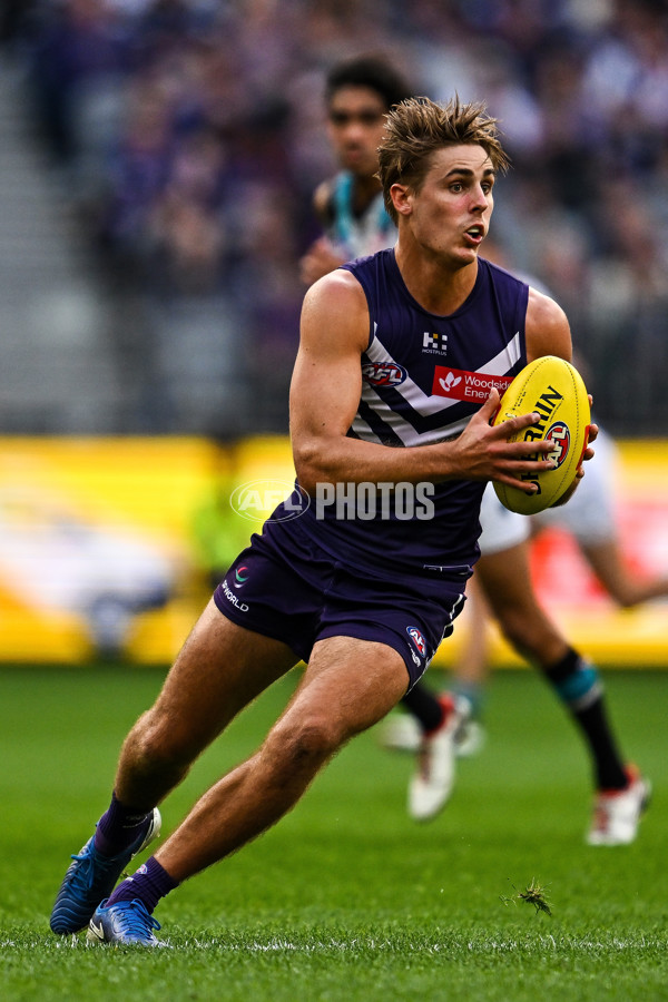 AFL 2024 Round 24 - Fremantle v Port Adelaide - A-53402607