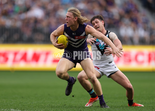 AFL 2024 Round 24 - Fremantle v Port Adelaide - A-53402608