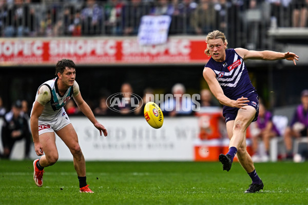 AFL 2024 Round 24 - Fremantle v Port Adelaide - A-53402610