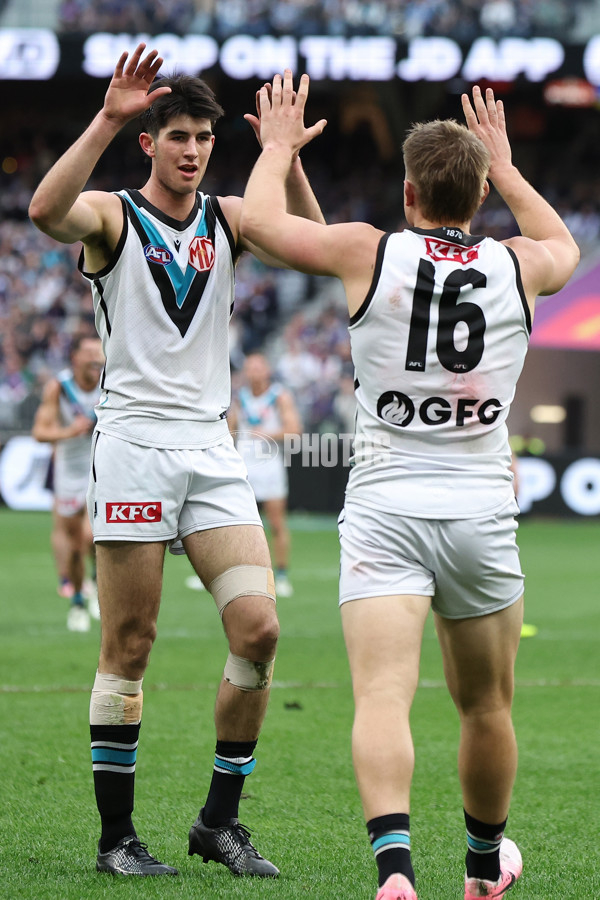 AFL 2024 Round 24 - Fremantle v Port Adelaide - A-53402631