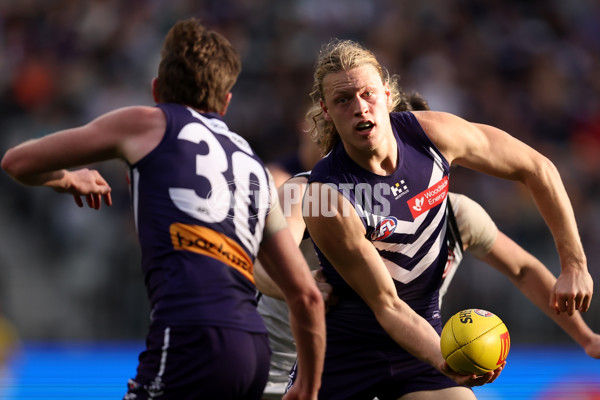 AFL 2024 Round 24 - Fremantle v Port Adelaide - A-53404374