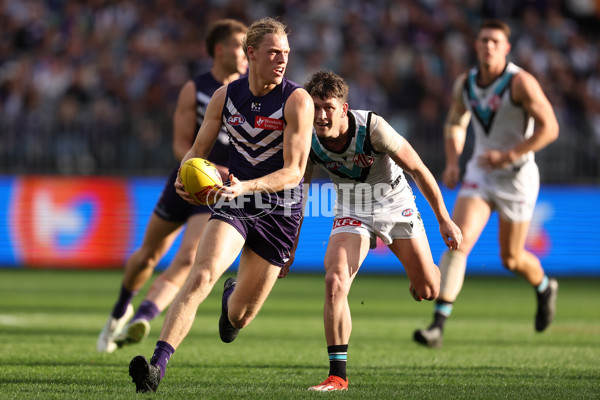 AFL 2024 Round 24 - Fremantle v Port Adelaide - A-53404394