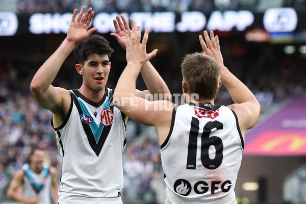 AFL 2024 Round 24 - Fremantle v Port Adelaide - A-53404400