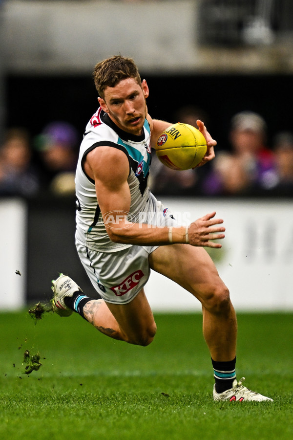 AFL 2024 Round 24 - Fremantle v Port Adelaide - A-53404405