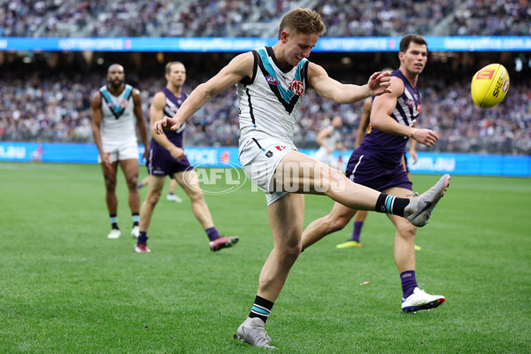 AFL 2024 Round 24 - Fremantle v Port Adelaide - A-53404410
