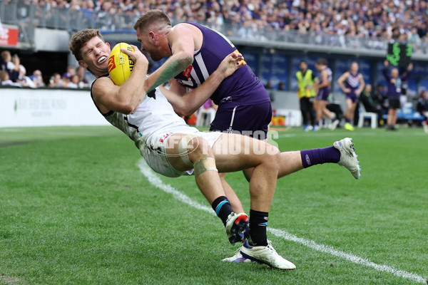 AFL 2024 Round 24 - Fremantle v Port Adelaide - A-53404415