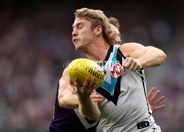 AFL 2024 Round 24 - Fremantle v Port Adelaide - A-53404427