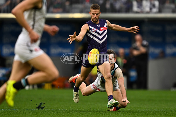 AFL 2024 Round 24 - Fremantle v Port Adelaide - A-53404430