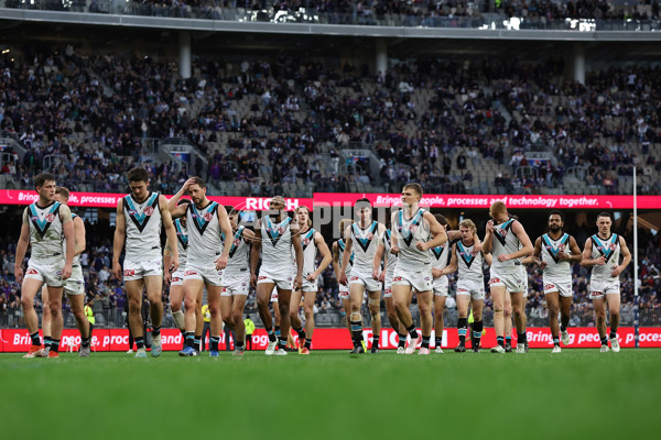 AFL 2024 Round 24 - Fremantle v Port Adelaide - A-53404444