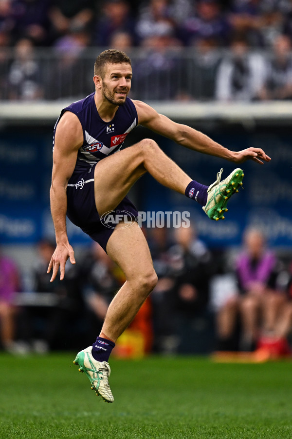 AFL 2024 Round 24 - Fremantle v Port Adelaide - A-53405874