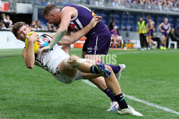 AFL 2024 Round 24 - Fremantle v Port Adelaide - A-53405895