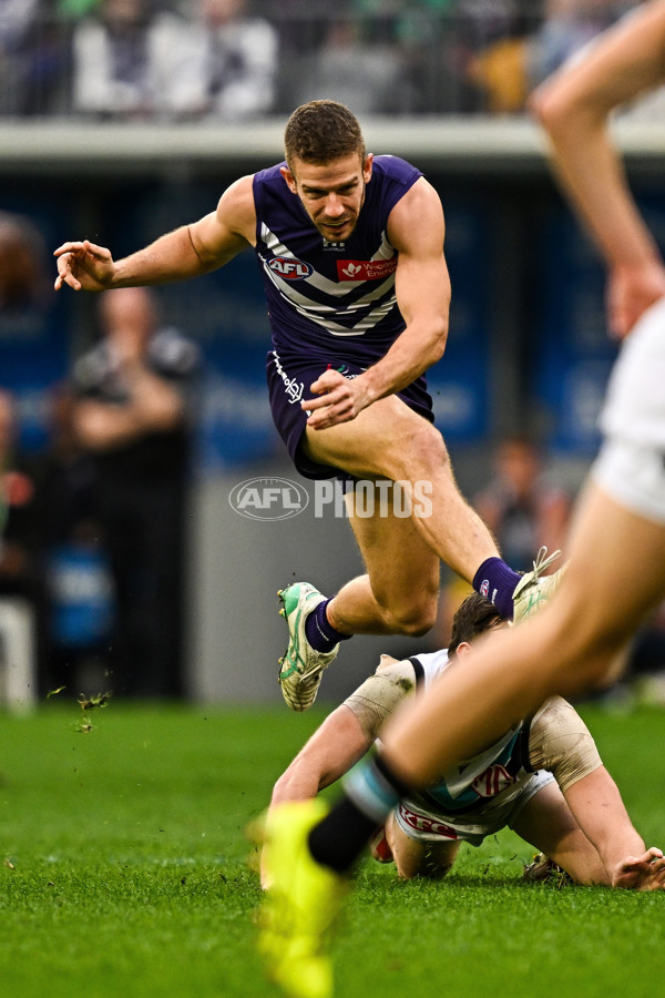 AFL 2024 Round 24 - Fremantle v Port Adelaide - A-53405912