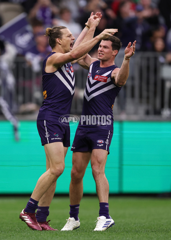 AFL 2024 Round 24 - Fremantle v Port Adelaide - A-53405948