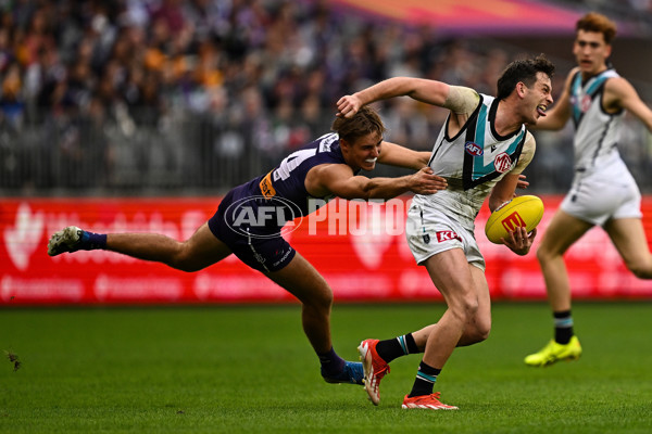 AFL 2024 Round 24 - Fremantle v Port Adelaide - A-53405953