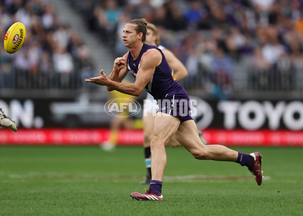 AFL 2024 Round 24 - Fremantle v Port Adelaide - A-53407197