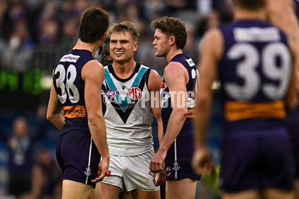 AFL 2024 Round 24 - Fremantle v Port Adelaide - A-53407210