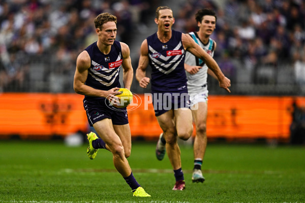 AFL 2024 Round 24 - Fremantle v Port Adelaide - A-53407224