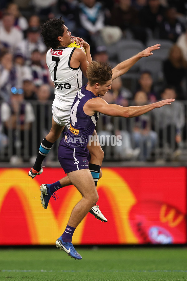 AFL 2024 Round 24 - Fremantle v Port Adelaide - A-53407281