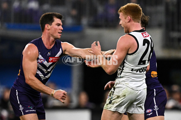 AFL 2024 Round 24 - Fremantle v Port Adelaide - A-53407283