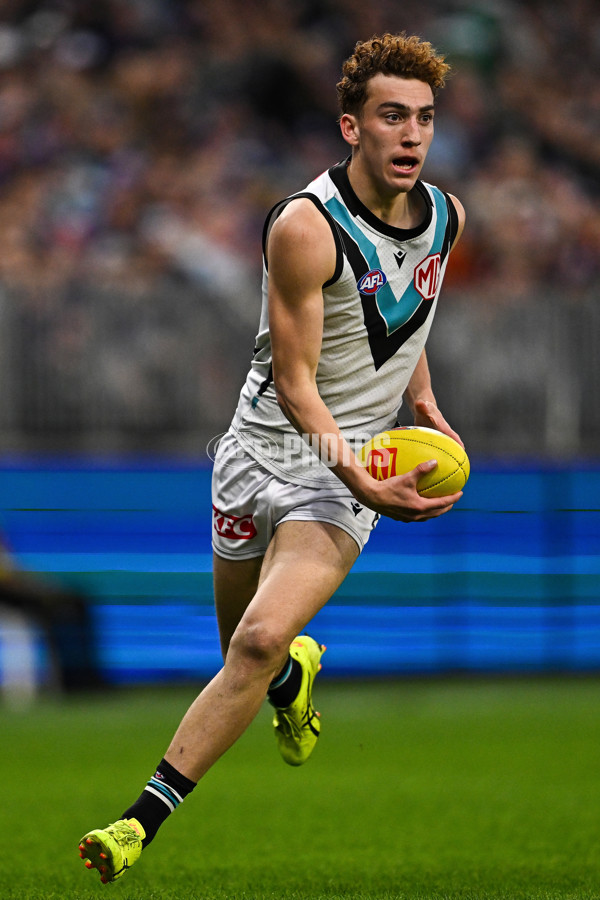 AFL 2024 Round 24 - Fremantle v Port Adelaide - A-53408216