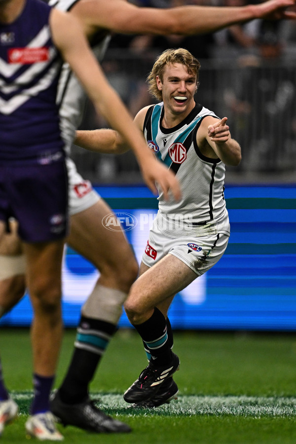 AFL 2024 Round 24 - Fremantle v Port Adelaide - A-53408217