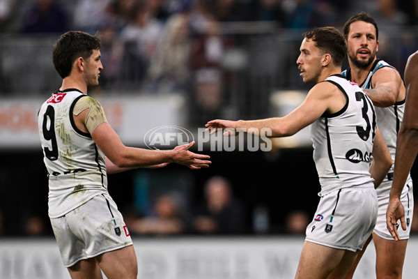AFL 2024 Round 24 - Fremantle v Port Adelaide - A-53408218