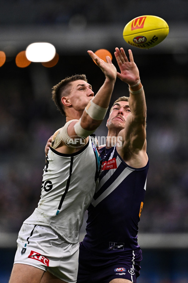 AFL 2024 Round 24 - Fremantle v Port Adelaide - A-53408219