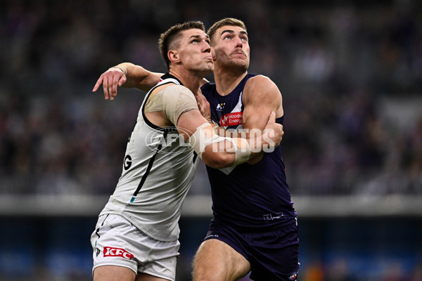 AFL 2024 Round 24 - Fremantle v Port Adelaide - A-53408223