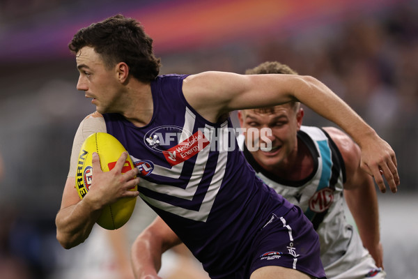 AFL 2024 Round 24 - Fremantle v Port Adelaide - A-53408242