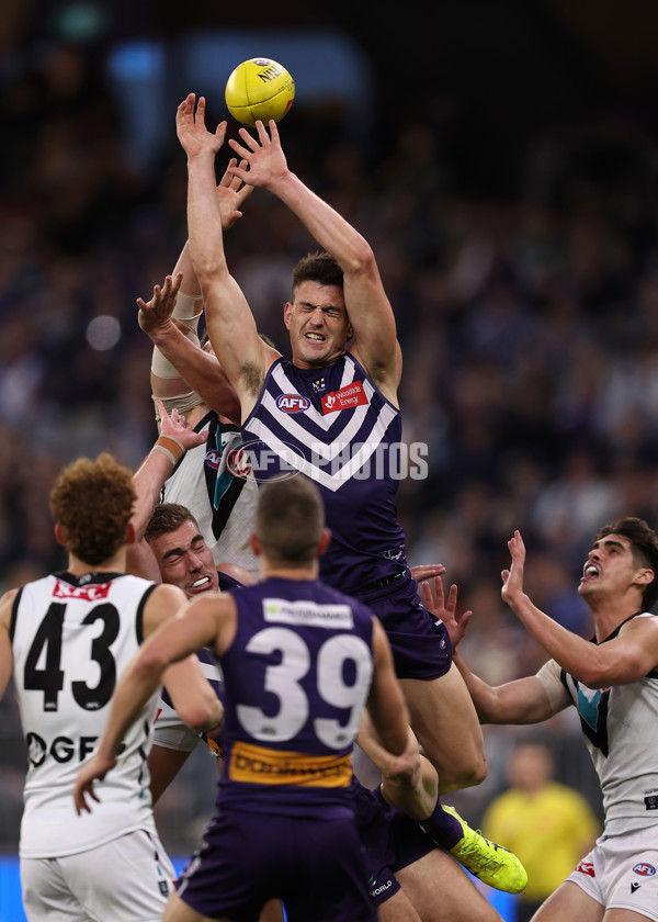 AFL 2024 Round 24 - Fremantle v Port Adelaide - A-53408243