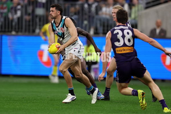 AFL 2024 Round 24 - Fremantle v Port Adelaide - A-53408249